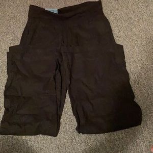 NWT black linen pants